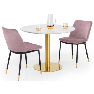 palermo-marble-dining-table-2-dusseldorf-pink-chairs