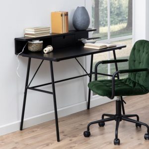 pascal-1-drawer-laptop-desk-matt-black