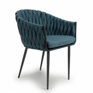 pearl-braided-fabric-dining-chair-blue