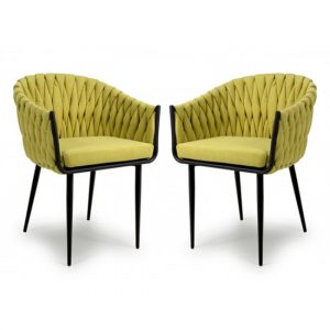 pearl-yellow-braided-fabric-dining-chairs-pair