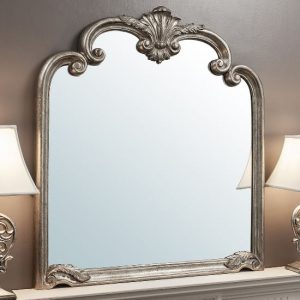 plaza-rectangular-overmantle-mirror-silver-frame