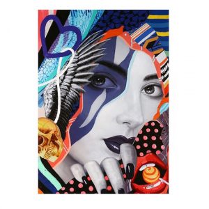 pop-art-lady-picture-canvas-wall-art-multicolor
