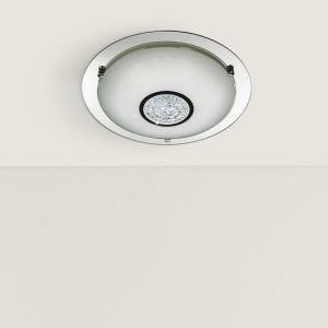 portland-led-white-glass-shade-flush-light-chrome