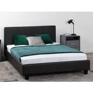 prado-faux-leather-double-bed-brown