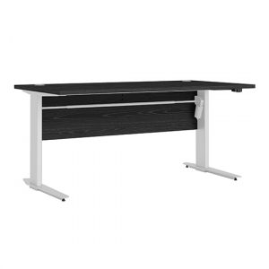 prax-electric-150cm-computer-desk-black-white-legs