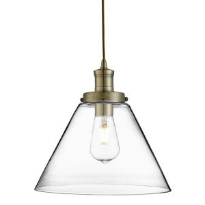 pyramid-1-light-glass-shade-pendant-light-antique-brass