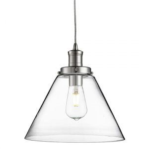 pyramid-1-light-glass-shade-pendant-light-chrome