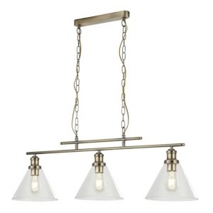 pyramid-3-lights-glass-shade-pendant-light-antique-brass