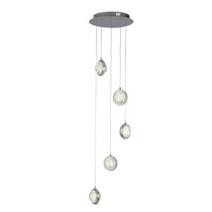 quartz-5-lights-bubble-glass-ceiling-pendant-light-chrome