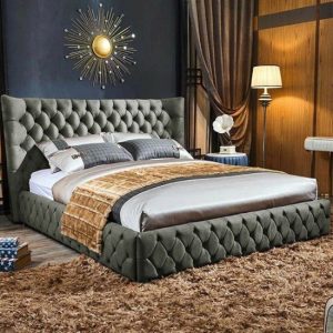 radium-plush-velvet-double-bed-silver