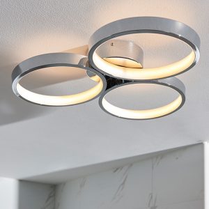 radius-led-3-lights-semi-flush-ceiling-light-chrome