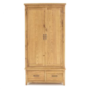 ramore-wooden-wardrobe-natural-2-doors-2-drawers