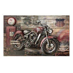 red-beast-picture-metal-wall-art-multicolor