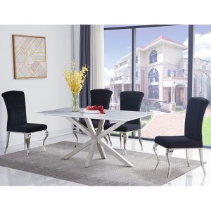 redlands-white-marble-dining-table-4-liyam-black-chairs