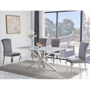 redlands-white-marble-dining-table-4-liyam-grey-chairs