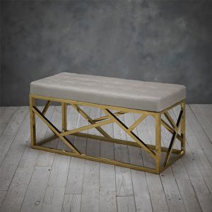 renata-fabric-dining-bench-mink-gold-frame