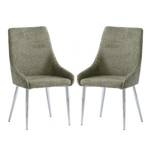 rhone-olive-fabric-dining-chairs-chrome-legs-pair