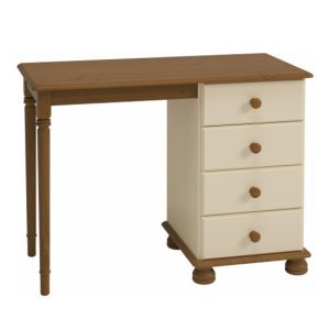 richland-wooden-dressing-table-4-drawers-cream-pine