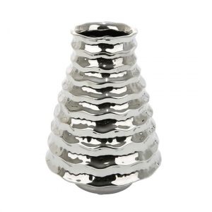 ripple-ceramic-small-decorative-vase-silver