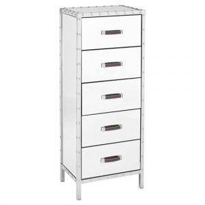 rivota-mirrored-glass-chest-of-5-drawers-silver