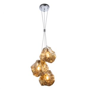 rock-3-lights-bronze-glass-shade-pendant-light-chrome
