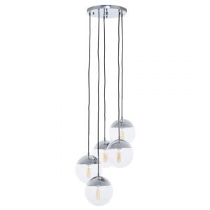rocklin-5-lights-clear-glass-shade-pendant-light-chrome