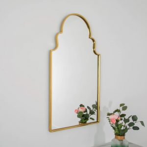 roman-window-design-wall-mirror-gold-frame