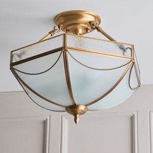 russell-3-lights-semi-flush-ceiling-light-antique-brass