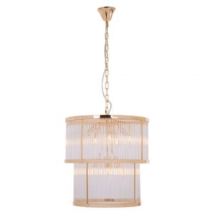 salas-ribbed-pattern-2-tier-chandelier-light-gold1