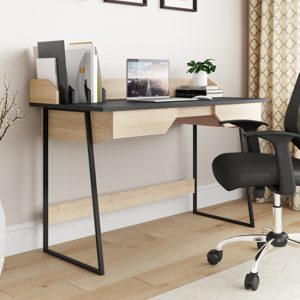 salisbury-wooden-computer-desk-oak-black