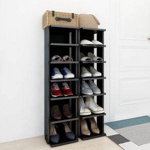 saloso-set-of-2-high-gloss-shoe-storage-racks-grey