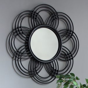 santol-sunflower-wall-mirror-black-rattan-frame