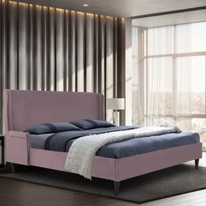 scottsbluff-plush-velvet-double-bed-pink