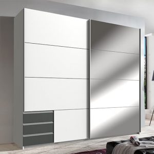 seattle-sliding-door-mirrored-wardrobe-white-graphite
