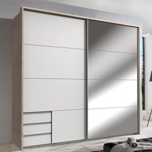 seattle-sliding-door-mirrored-wardrobe-white-hickory-oak
