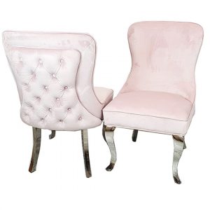 sedro-pink-velvet-dining-chairs-straight-legs-pair