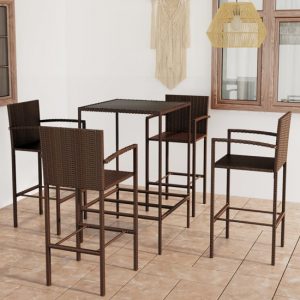 selah-70cm-glass-top-bar-table-4-bar-chairs-brown