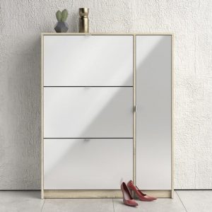 shovy-white-high-gloss-shoe-cabinet-oak-4-doors-2-layers