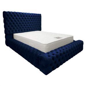 sidova-plush-velvet-double-bed-blue