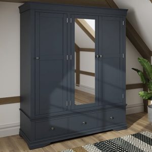 skokie-3-doors-3-drawers-wardrobe-midnight-grey