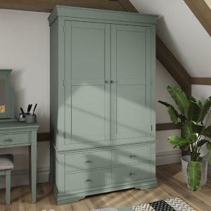 skokie-wardrobe-2-doors-2-drawers-cactus-green
