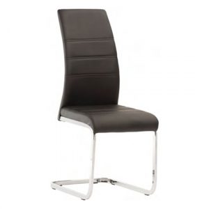 soho-faux-leather-dining-chair-black