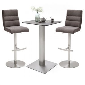 soho-glass-bar-table-2-hiulia-brown-fabric-stools