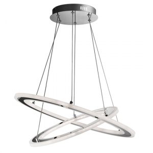 solexa-led-2-lights-ceiling-pendant-light-chrome