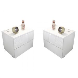 soxa-2-drawers-serigraphed-white-wooden-nighstands-pair
