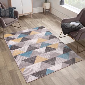 spirit-120x170cm-triangle-design-rug-ochre-and-teal