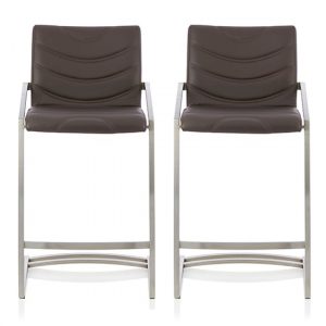 spproc-brown-faux-leather-counter-height-bar-stools-pair