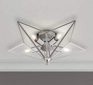 star-5-lamp-ceiling-light-chrome-clear-glass-panels
