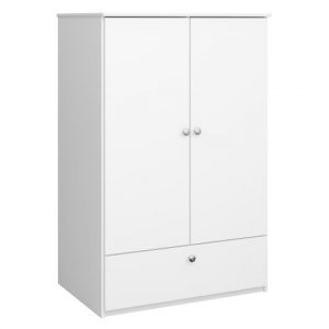 sterns-kids-wooden-wardrobe-2-doors-1-drawer-white