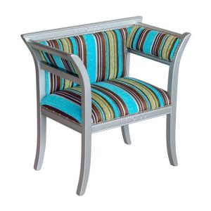 striped-multicolour-courtiers-chair-wooden-frame